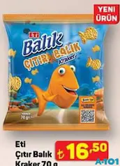 ETİ ÇITIR BALIK KRAKER 70 G